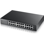 Zyxel Network Switch Managed L2 Gigabit Ethernet (10/100/1000) 1U Black - (GS1900-24E-EU0103F)