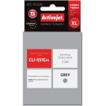 Activejet Ink (Replacement For Canon CLI-551G; Supreme; 15 ml; gray) - (ACC-551GN)