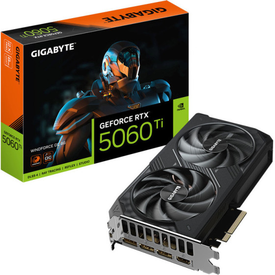 Gigabyte Vga GV-N506TWF2OC-8GD, 8GB, GDDR7 - (9VN506TWO8-00-G10)