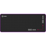 LORGAR Main 319, Gaming mouse pad, High-speed surface, Purple anti-slip rubber base, size: 900mm x 360mm x 3mm, weight 0.6kg