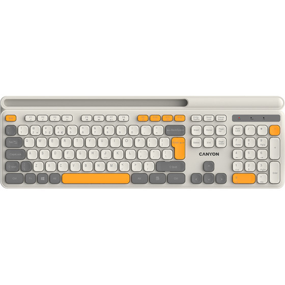 CANYON keyboard HKB-W03 EN AAA Wireless Beige