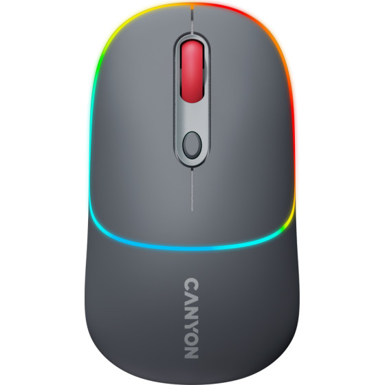 CANYON mouse MW-22 2in1 BT/ Wireless Dark Grey