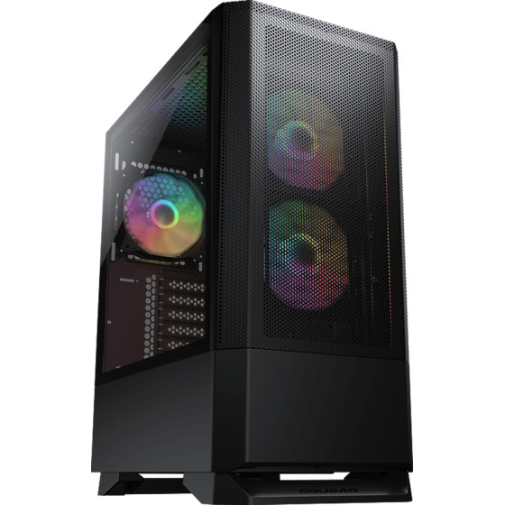 Cougar MX430 Mesh Rgb Pc Case, Mid Tower, Black