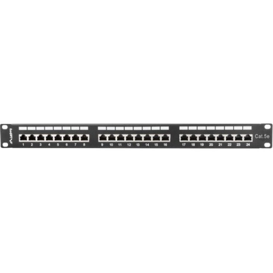 Lanberg Patch Panel 1U - (PPS5-1024-B)