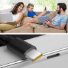 QOLTEC Gan Power Pro Charger | 1xUSB-C | 65W | 5-20V | 3-3.25A | Black - (52386)