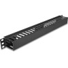 DeLock Cable Management ��� Rack 19''/1U, ��������/���������, ����� - (81555)