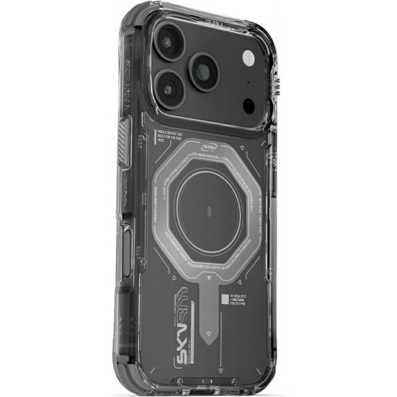 Skinarma Magma Case For Iphone 17 Pro Magnetic Charging Graphite - (SK-2025IPP6.3-MGMA-GRA)
