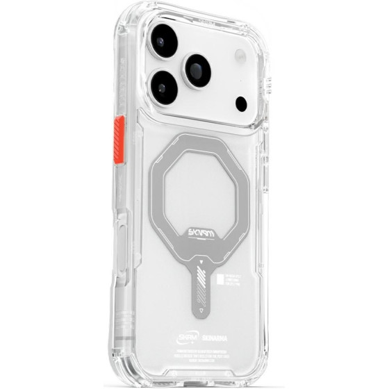 Skinarma Saido Case For Iphone 17 Pro Magnetic Charging Transparent - (SK-2025IPP6.3-SDOMS-CLR)