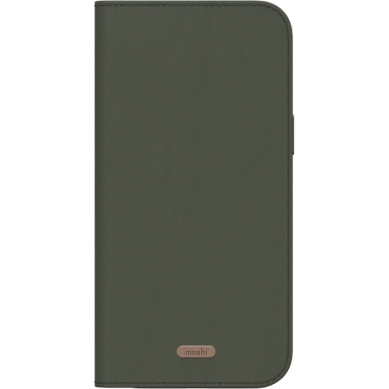 Moshi Overture Magsafe - Leather 3-in-1 Flip Case Iphone 17 Pro Max (Moss Green) - (99M2251218)
