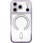 Vivid Magsafe Strass Case Apple Iphone 17 Pro Purple - (CS-Mgs Tr 1-2507002)