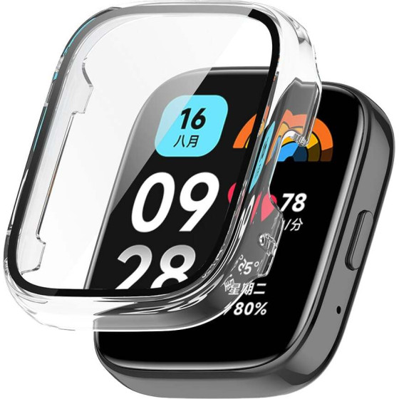 Sonique ���� ��������� Pc + Tempered Glass ��� Xiaomi Redmi Watch 3 Active / Redmi Watch 3 Lite �������
