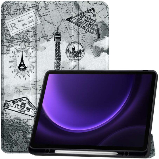 Sonique ���� Tablet Smartcase Slim ��� Samsung Galaxy Tab S9 11 / Galaxy Tab S9 Fe 10.9 Paris