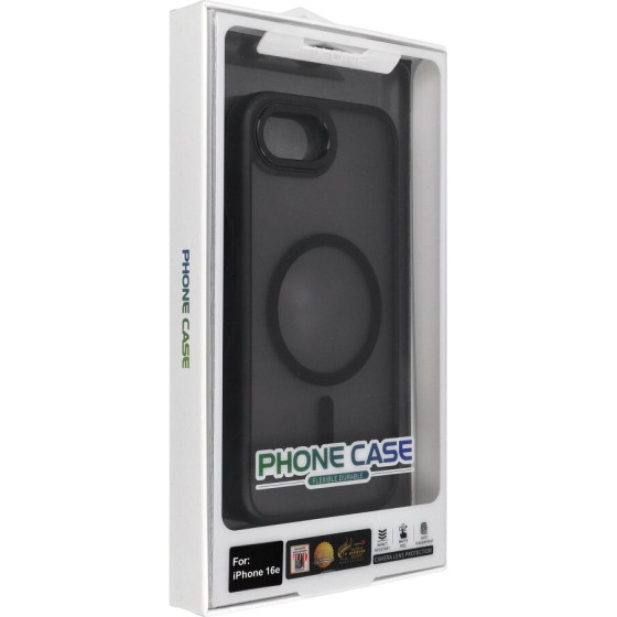 X-One Dropguard Magnetic Case Air (Magsafe compatible) - For Apple Iphone 16e black