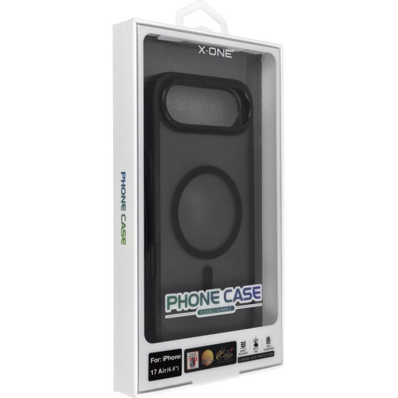 X-One Dropguard Magnetic Case Air (Magsafe compatible) - For Apple Iphone 17 Air black