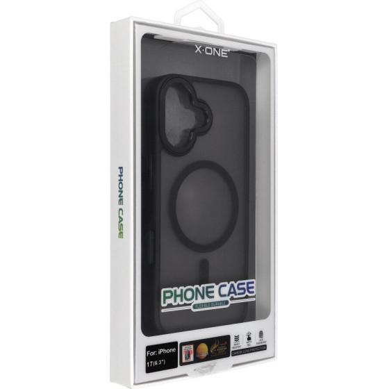 X-One Dropguard Magnetic Case Air (Magsafe compatible) - For Apple Iphone 17 black