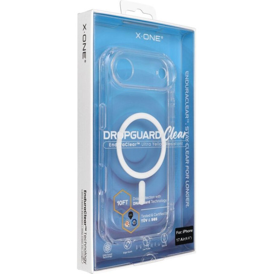 X-One Endura Clear Case (Magsafe compatible) - For Apple Iphone 17 Air transparent
