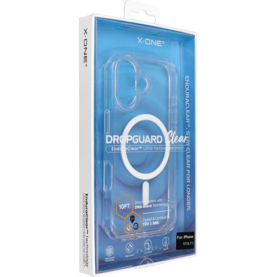 X-One Endura Clear Case (Magsafe compatible) - For Apple Iphone 17 transparent