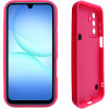 Volte-Tel ���� Samsung A17 4G A175/A17 5G A176 6.74'' Silicon Tpu With Strap Full Camera Protection Pink With Pink HEARTS