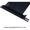 Lian Li Pcie 5.0 Riser Cable 200mm - Black - (G89.PW-PCI-520X)