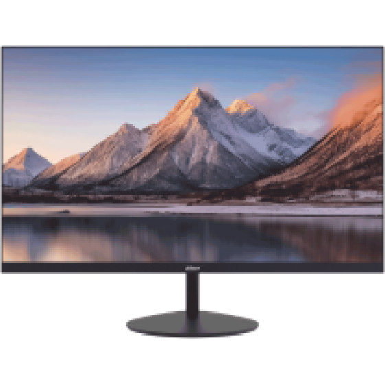Dahua Monitor LM22-A200Y, Flat Va FHD, 21.45'', 16:9, 250CD/M2, 3000:1, 5MS, 100Hz, 1920x1080, HDMI/ VGA, BLACK, 3YW. - (DHI-LM22-A200Y)