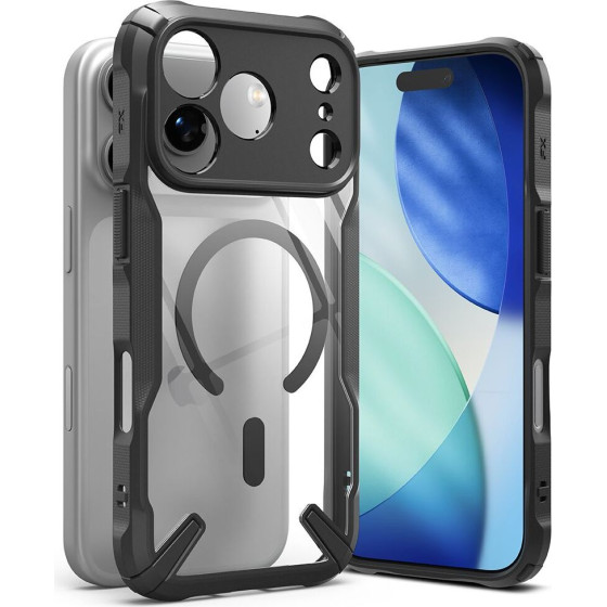 Ringke Fusion X Magnetic Magsafe Case For Iphone 17 Pro - Black - (28509-0)
