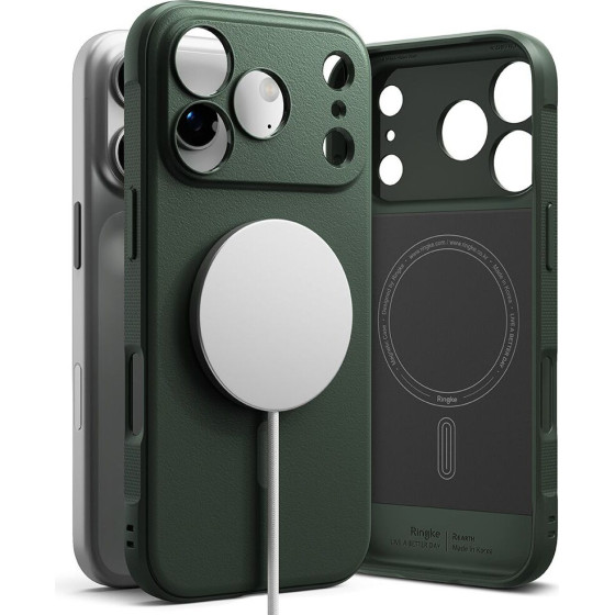 Ringke Onyx Magnetic Magsafe Case For Iphone 17 Pro - Green - (28512-0)