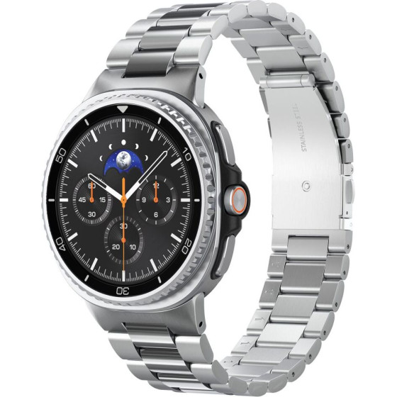 Spigen Modern Fit Band For Samsung Galaxy Watch 40/44/46 Mm - Silver - (28752-0)