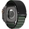Spigen Strap WBF1 Strap For Apple Watch 44 / 45 / 46 / 49 Mm - Black And Green - (28751-0)
