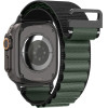 Spigen Strap WBF1 Strap For Apple Watch 44 / 45 / 46 / 49 Mm - Black And Green - (28751-0)