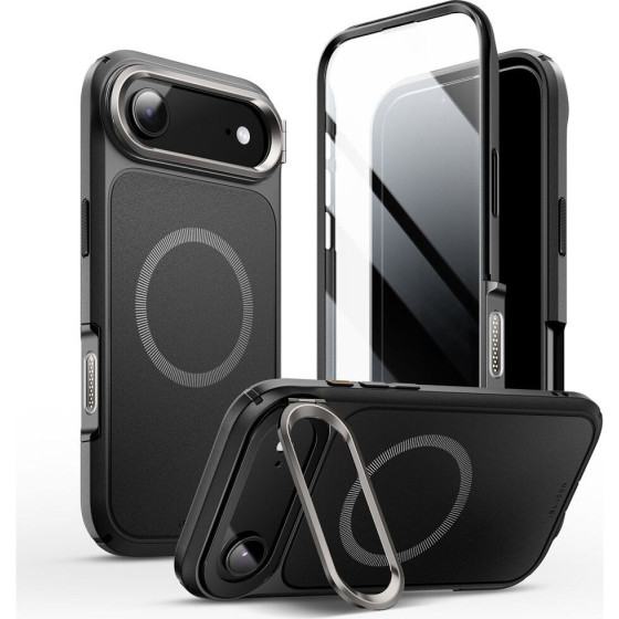 Supcase Iblsn Ares Flip Mag Magsafe Case For Iphone 17 Air - Black - (27885-0)
