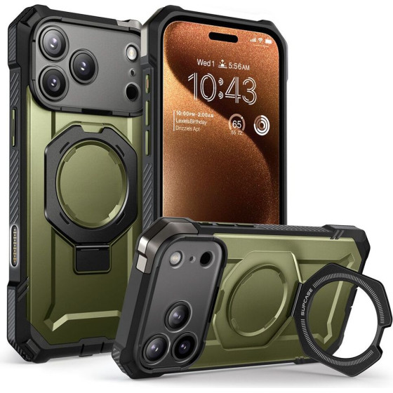 Supcase Ub Grip Mag Magsafe Case For Iphone 17 Pro - Green - (27882-0)