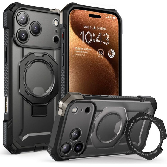 Supcase Ub Grip Mag Magsafe Case For Iphone 17 Pro Max - Black - (27896-0)