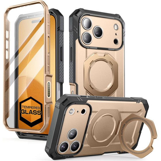 Supcase Ub Grip Pro Mag Magsafe Case For Iphone 17 Pro - Gold - (27884-0)