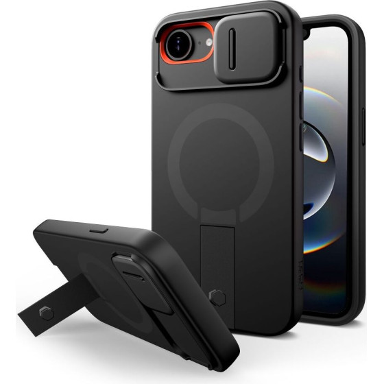 Tech-Protect Kevlar Aura Magsafe Case For Iphone 16e - Black - (28747-0)