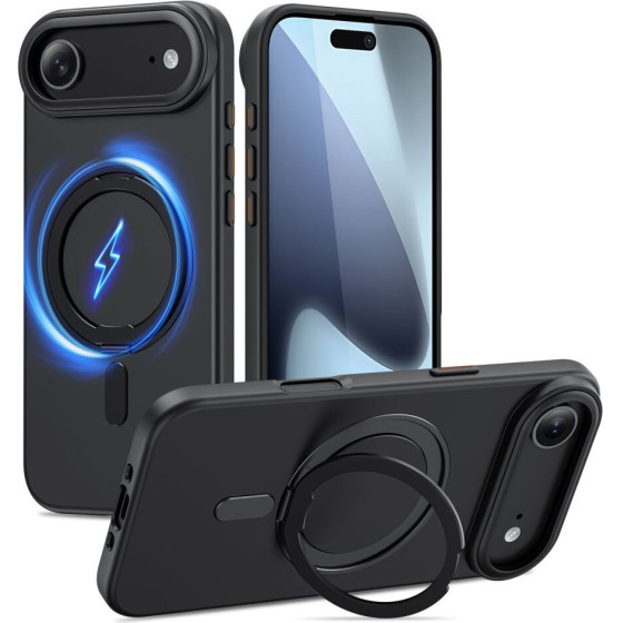 Tech-Protect Magring Magsafe Case For Iphone 17 Air - Black - (28394-0)