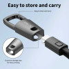 Tech-Protect Ultraboost Dna Cable With Keychain USB-C Pd 60W / 3A - Gray - (28739-0)