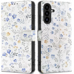 Tech-Protect Wallet Case For Samsung Galaxy A26 5G / A17 4G / 5G - Daisies With Leaves - (28738-0)