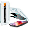Spigen Tempered Glass Glas.Tr ''Ez Fit'' 2-Pack For Iphone 17 Air Privacy