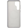 Leather Mag Cover Case For Samsung S25 Plus Grey OEM