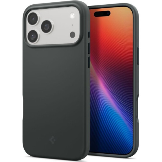 Spigen SILICONE FIT MAG MAGSAFE IPHONE 17 PRO MAX ABYSS GREEN - (8800283314038-ACS102)