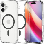 Spigen ULTRA HYBRID MAG MAGSAFE IPHONE 17 CLEAR/GRAPHITE - (8800283315134-ACS103)