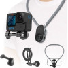 Tech-Protect AC200 MAGNETIC MAGSAFE & GOPRO & DJI NECK HOLDER CRAYON GREY - (5906302363599)