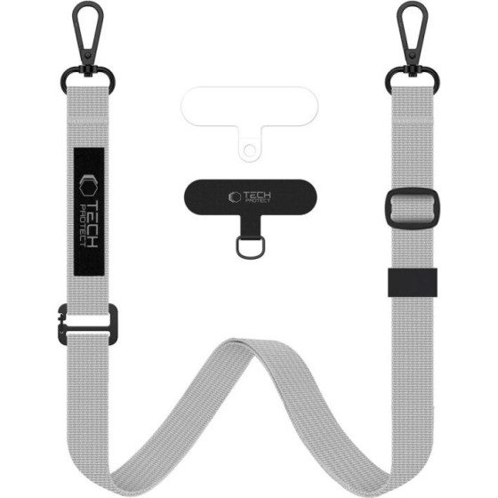 Tech-Protect C6S ROPE CROSSBODY CRAYON GREY - (5906302362882)