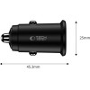 Tech-Protect CC02 2-PORT CAR CHARGER PD 35W / QC3.0 BLACK - (5906302361038)