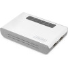 Digitus 2 Port Usb 2.0 Wireless Multi-Functional Network Server, 300 Mbps - (DN-13024)