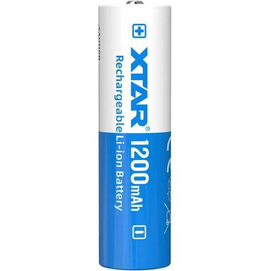 XTAR Battery 14500/AA/R6 3,7V Li-Ion 1200 Mah - (14500-1200)
