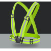 Hurtel Adjustable Reflective Harness For a Running Bike - Yellow 9111201928749 - (Reflective Vest Yellow)