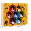 Kruzzel Wooden Game Honeycomb 21910 - (16788-0)