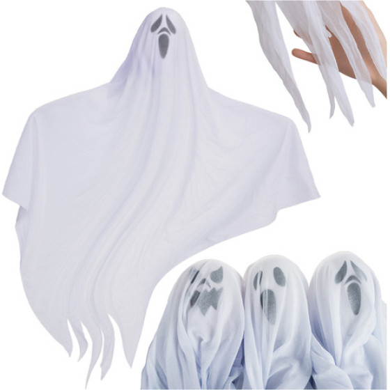 Ruhhy Hanging Ghosts 3 Pcs - Decoration 25957 - (18434-0)