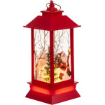 Ruhhy Red Led Christmas Lantern 26752 - (18429-0)
